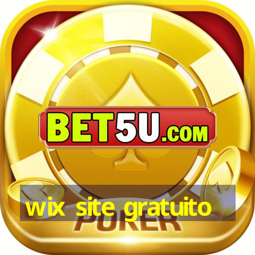 wix site gratuito